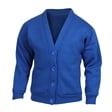 Royal Blue School Sweatshirt Cardigan